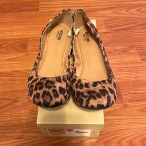 MOSSIMO Ona Ballet Flats Leopard 9